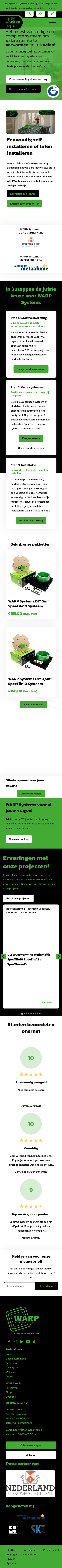 WARP Systems Website